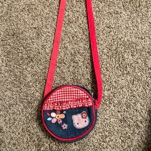 Little girl HELLO KITTY crossbody NWOT